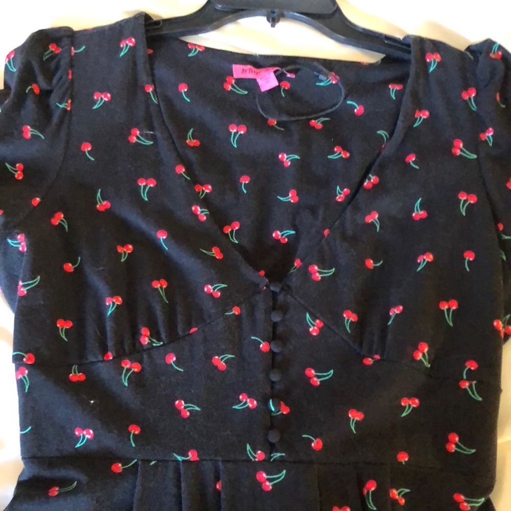 Vintage 50’s  style cherry print dress